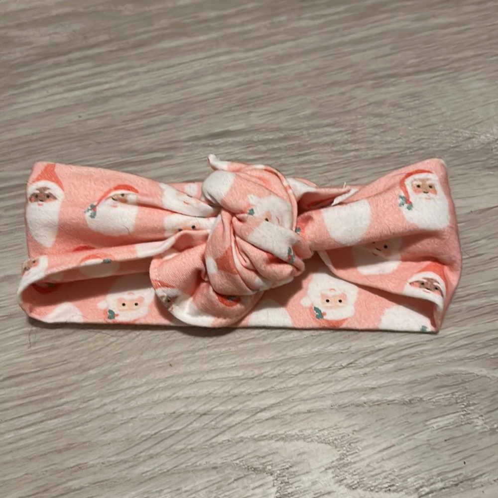 NWOT Baby Santa Headband Size 0-3 months
